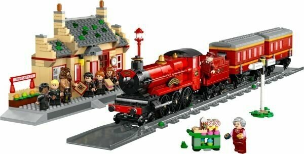 Lego 76423 Harry Potter Хогвартс-экспресс и станция Хогсмид