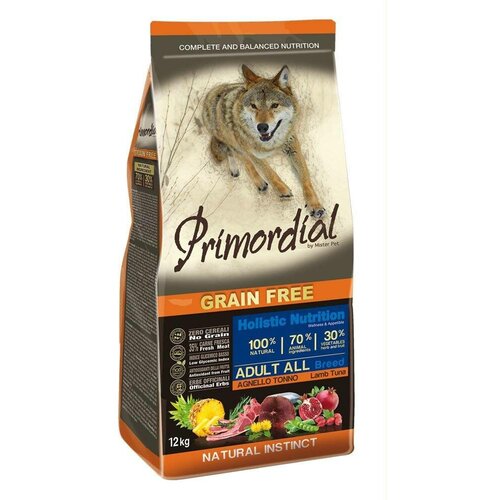 Primordial Adult All Breed Ягненок, тунец, 400 гр (2 штуки)