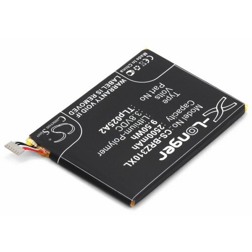 аккумуляторная батарея mypads tlp025a2 2500mah на телефон blackberry z3 Аккумулятор для телефона Blackberry Z3 (TLp025A2)