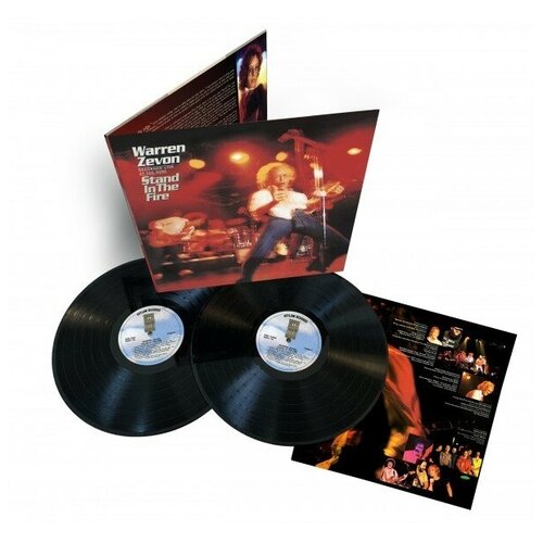 Виниловые пластинки, Run Out Groove, WARREN ZEVON - Stand In The Fire (2LP) rhino warren zevon stand in the fire live at the roxy 2lp