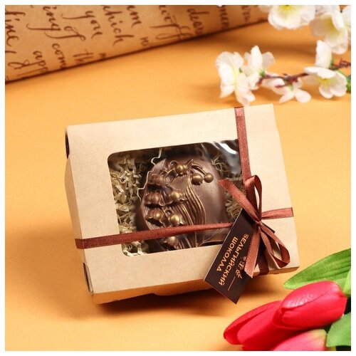Фигурный шоколад Время Шоколада Ландыши, молочный шоколад, 80 г, подарочная упаковка 80 г