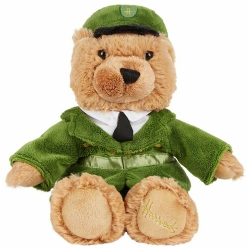 Мягкая игрушка Harrods Green Man Bear Лондонский медведь (27 см)