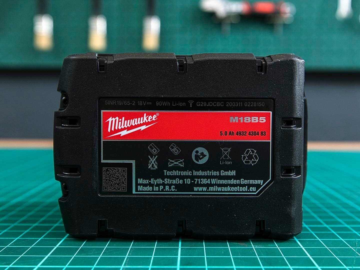 Аккумулятор Milwaukee M18 B5 5Ач Li-Ion 4932430483 - фото №7