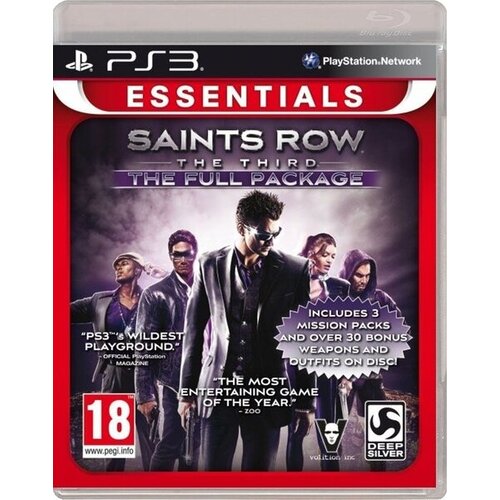 игра для playstation 3 saints row 4 англ новый Игра Saints Row The Third - The Full Package для PlayStation 3