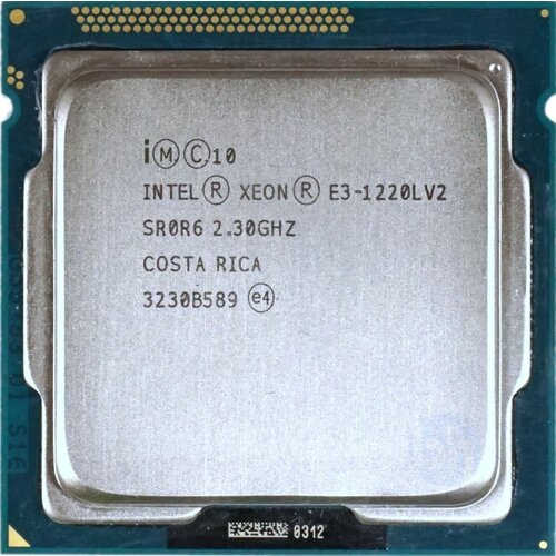 Процессор Intel Xeon E3-1220LV2 Ivy Bridge-H2 LGA1155, 2 x 2300 МГц, OEM