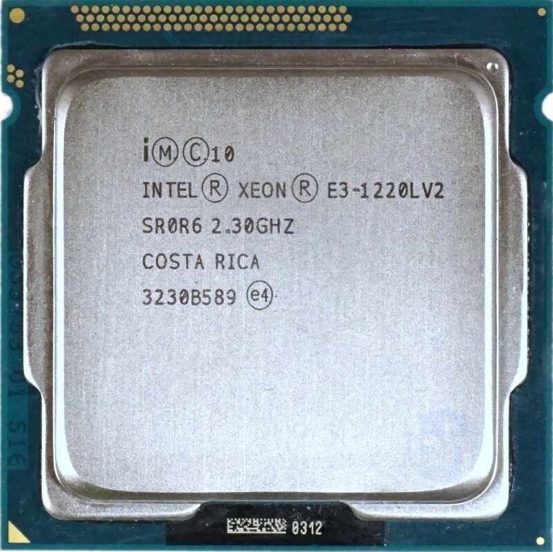 Процессор Intel Xeon E3-1220Lv2 2.3(3.5)GHz/2-core/3MB LGA1155 E3-1220L v2
