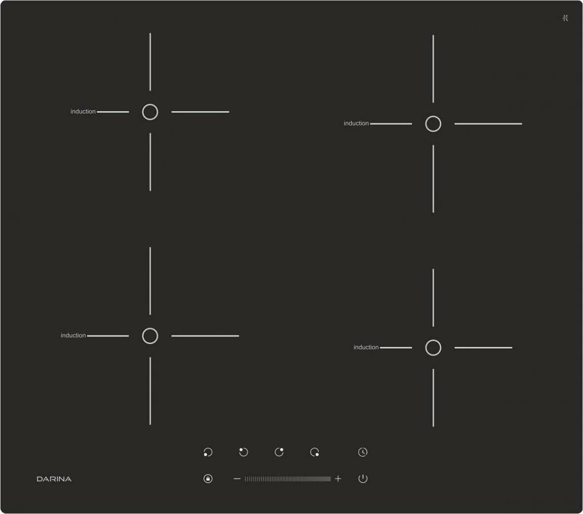 Индукционная панель Darina PL ЕI313 B