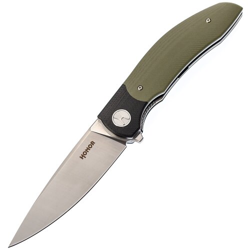 фото Большой складной нож honor tirex green, сталь d2