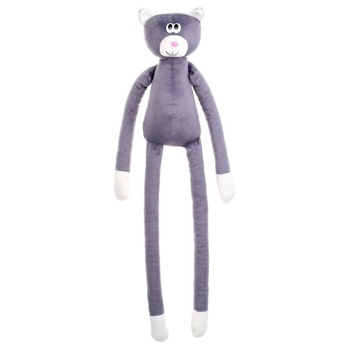 Мягкая игрушка Сима-ленд Кот, 90 см, серый мягкая игрушка сима ленд тюлень 27 см серый