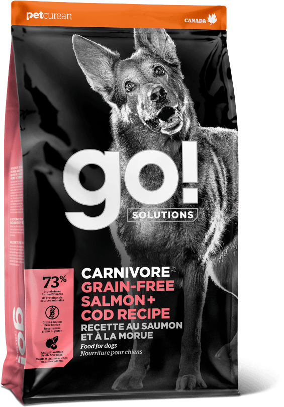 Сухой корм для собак GO! Carnivore беззерновой, лосось, треска (10 кг)