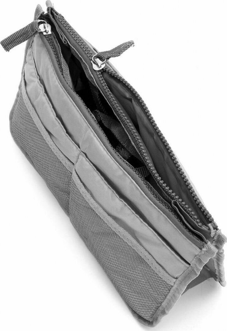 Органайзер для хранения документов, органайзер для сумки сумка В сумке серый - фотография № 2