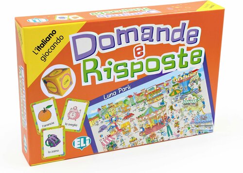 DOMANDE E RISPOSTE (A2-B1) / Обучающая игра на итальянском 