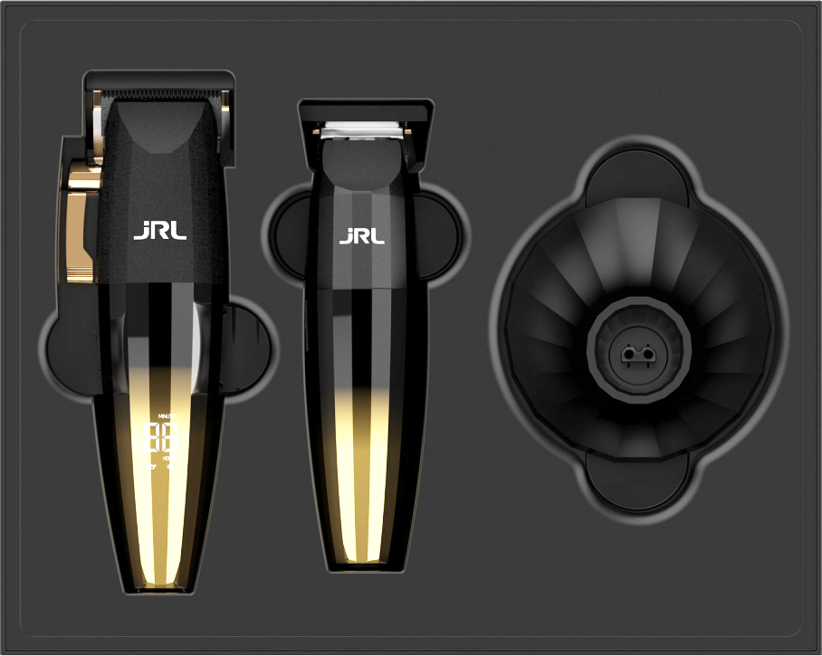 JRL набор Машинка + Триммер для стрижки волос "JRL - FreshFade 2020" FF2020 Limited Gold Collection