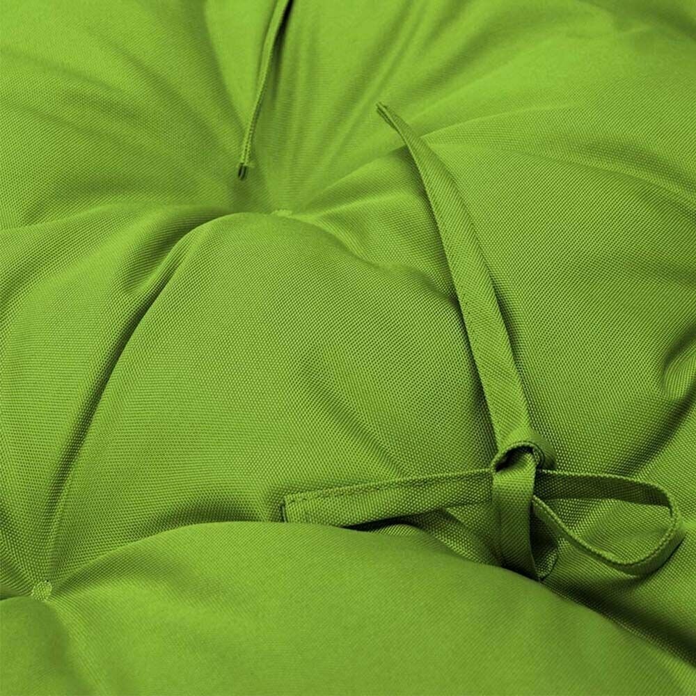Подушка для садовых качелей, круглая напольная сидушка Вилли, зеленый - фотография № 3