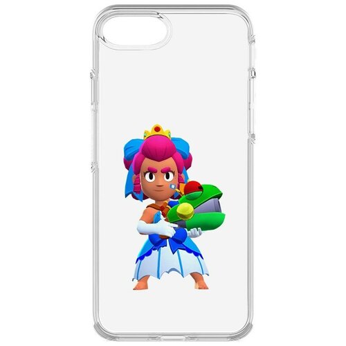 Силиконовый чехол / накладка / бампер Brawl Stars-Принцесса Шелли для iPhone 6S