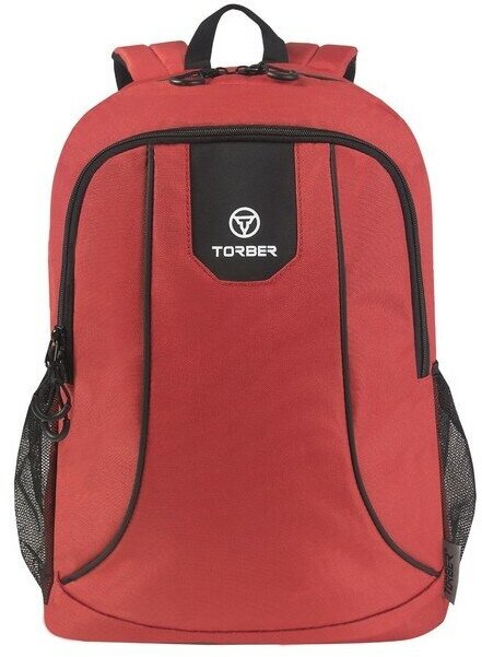 Рюкзак Torber Rockit 15,6" T8283-RED с отделением для ноутбука, красный - фото №8