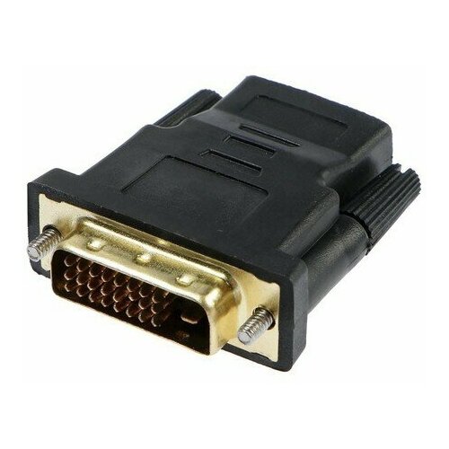 Переходник LuazON, HDMI (f) - DVI-D (m)