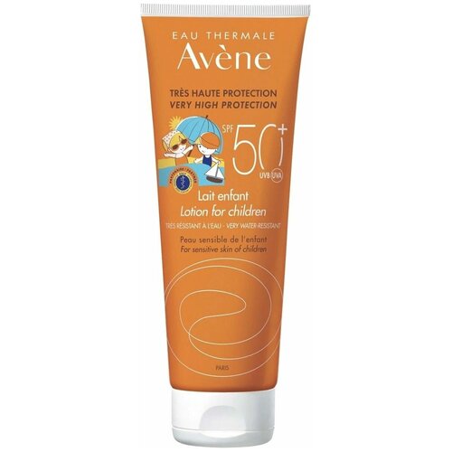 AVENE - Молочко солнцезащитное детское для чувствительной кожи (SPF 50+) Авен, 250 мл солнцезащитное молочко spf50 eveline for children 150 мл