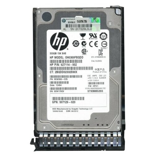 300 ГБ Внутренний жесткий диск HP 731042-001 (731042-001) 300 гб внутренний жесткий диск hp 602547 001 602547 001