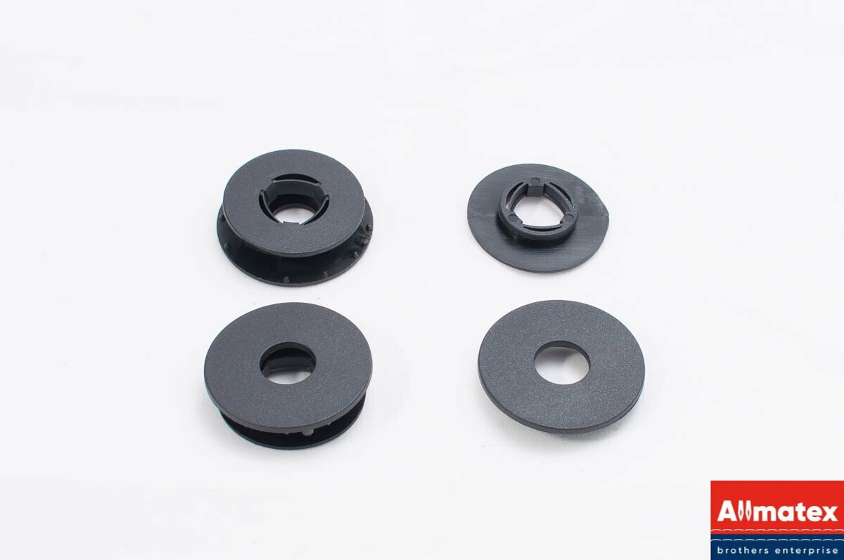 фото Клипса CP2 (1 комплект) черная для крепления ковриков Citroen, Peugeot