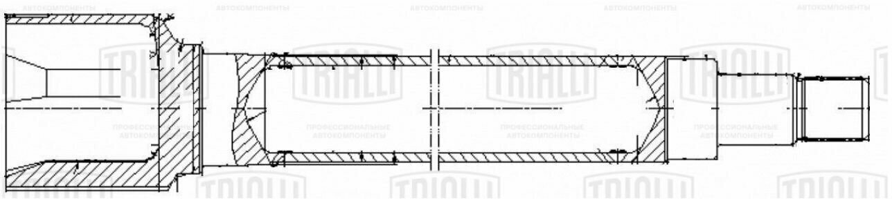 Шрус Для А/М Ford Focus Ii (05-)/C-Max (03-) 1.8I Mt (Внутр. Прав.) (Go 1066) Linea Perfecto Trialli арт. xtrl-go-1066