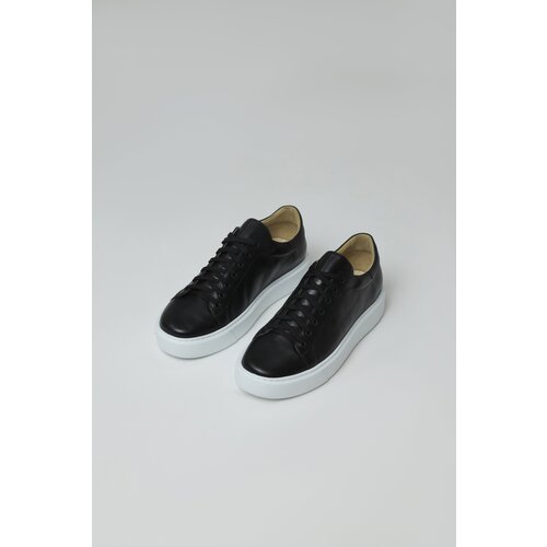 Кеды WACO, демисезон/лето, натуральная кожа, размер 41, черный