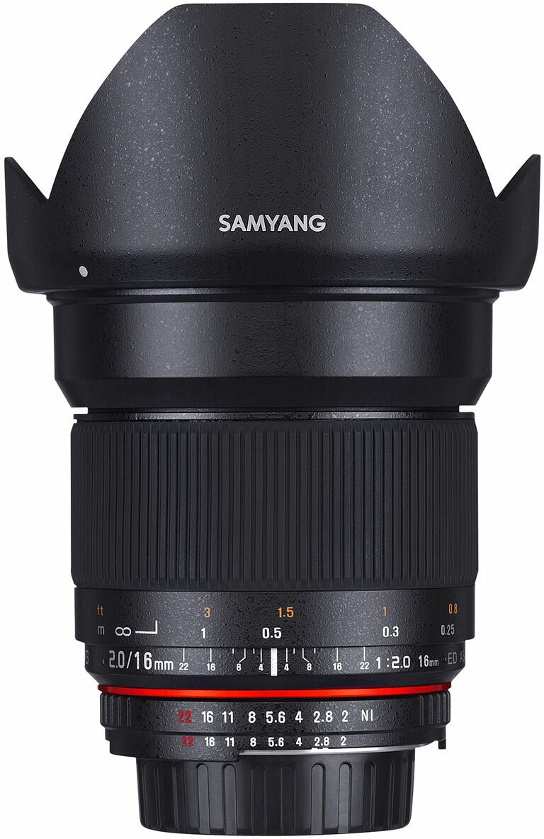 Samyang 16mm f/2 ED AS UMC CS Fujifilm X