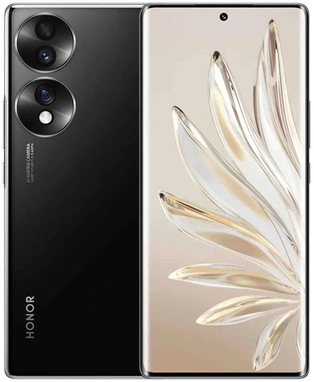 Смартфон HONOR 70 5G 8/128 ГБ RU, Dual nano SIM, полночный черный