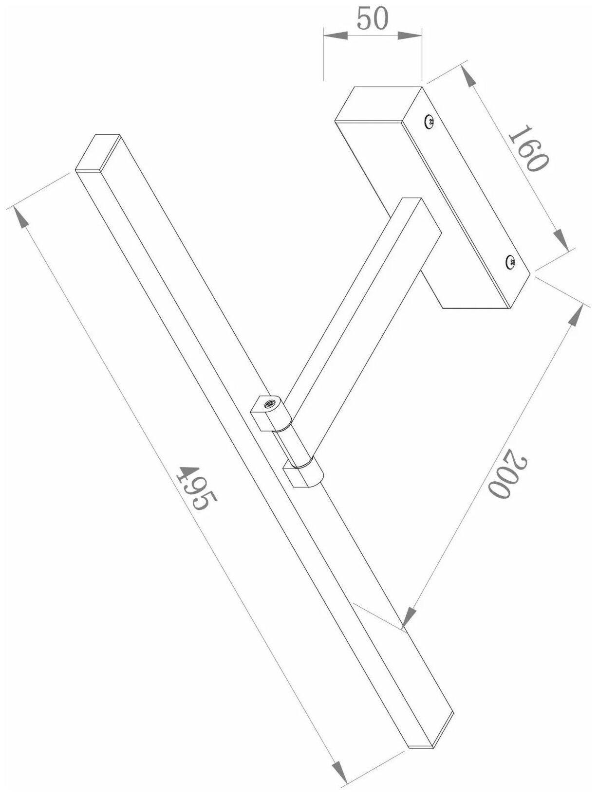 Подсветка Maytoni Bris MIR008WL-L12B4K