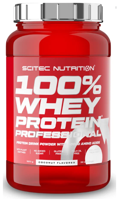 Scitec Nutrition 100% Whey Protein Professional, 920 г (Ваниль)