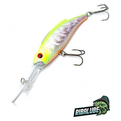 фото Воблер ribalube dog pro 90мм/17гр/3,5-6м/#051 воблер для троллинга/приманка на щуку окунь судак/приманка для спиннинга