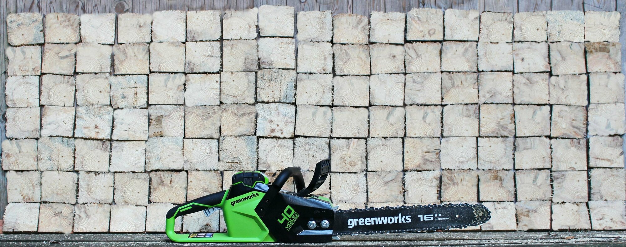 Цепная пила аккумуляторная GreenWorks GD40CS18 40V 40 бесщеточная до 18 КВТ без АКБ и ЗУ