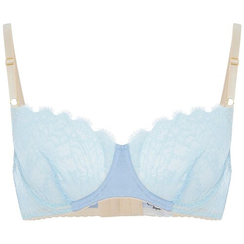 Бюстгальтер  Celestine, чашка на косточках, размер 75b, голубой