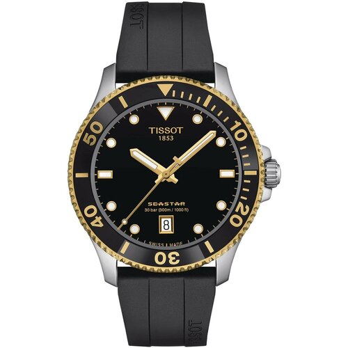 Наручные часы TISSOT Наручные часы TISSOT SEASTAR 1000 T120.410.27.051.00, черный