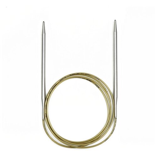 Спицы Addi металлические круговые супергладкие, 2 мм, 120 см