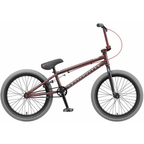 Трюковый велосипед BMX Tech Team Grasshoper (20 ), красный/серый