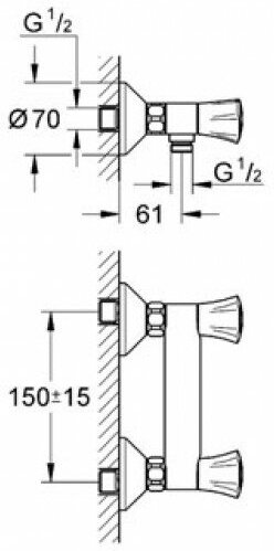 Смеситель Grohe Costa L 26330001