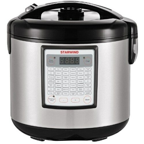 Мультиварка StarWind SMC4201 700 Вт 5 л серебристый черный 427300₽