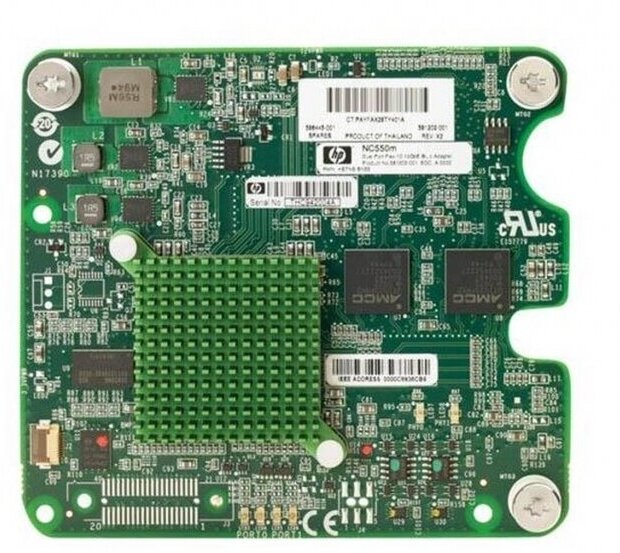 Сетевой Адаптер HP NC550m AGP 10Gb