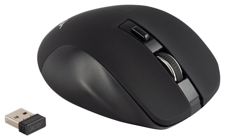 Мышь компьютерная Acer OMR140 black (1600dpi) wireless USB(ZL. MCEEE.00G), 1 шт.