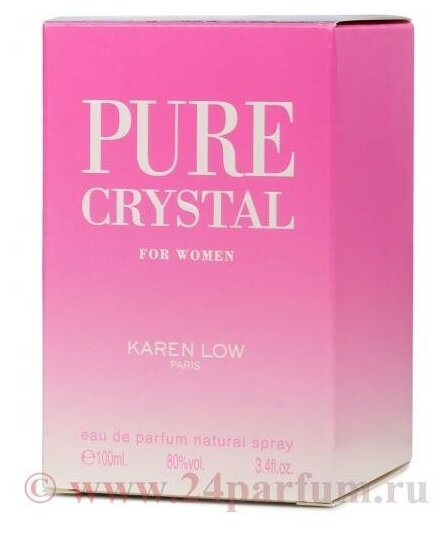 Geparlys woman Pure Crystal Туалетные духи 100 мл. (karen Low)