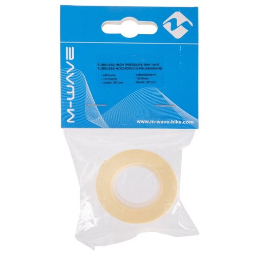 фото Лента ободная для бескамерных покрышек 10метров, 27мм m-wave