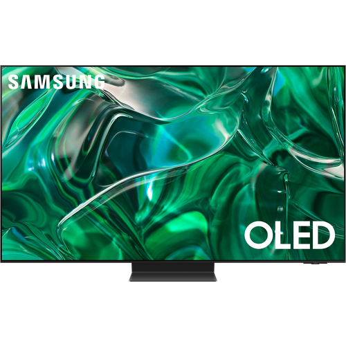 77 Телевизор Samsung QE77S95CAT 2023 OLED, черный титан 65 телевизор samsung qe65s95cau 2023 oled черный титан