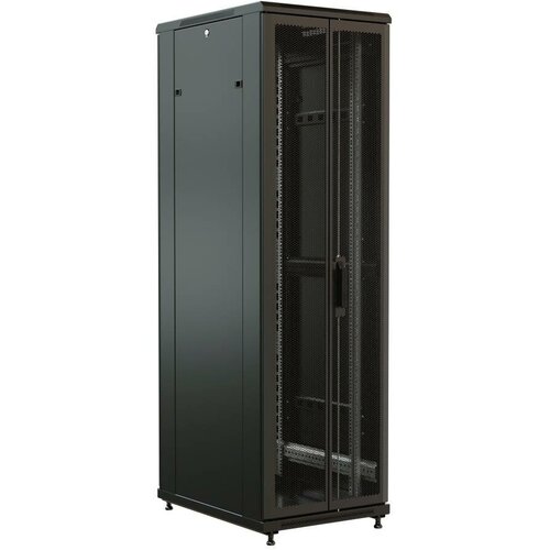 Шкаф коммутационный WRline WR-TT-2266-DD-RAL9004 22U черный дверь премьера 10 двустворчатая