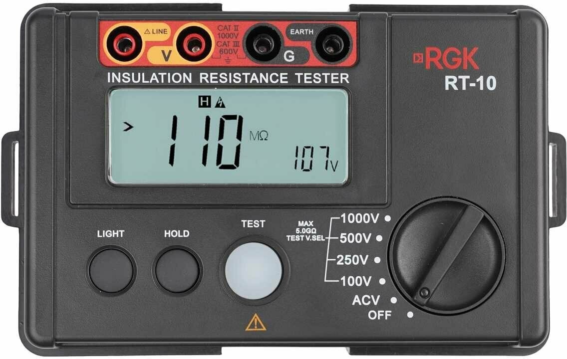 Мегаомметр RGK RT-10