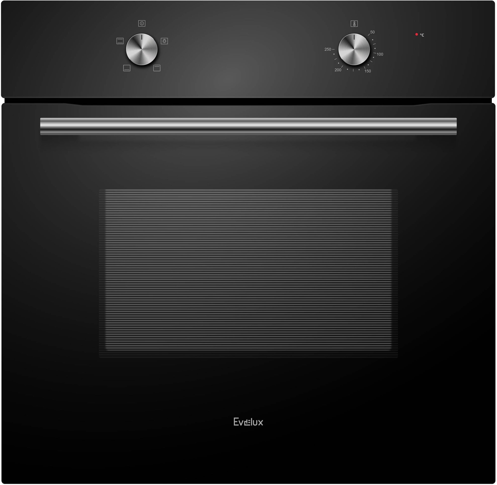 Электрический духовой шкаф Evelux EO 610, черный - фотография № 1