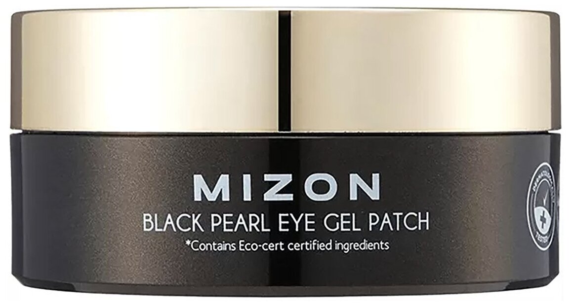 Mizon Black Pearl Eye Gel Patch 60 шт