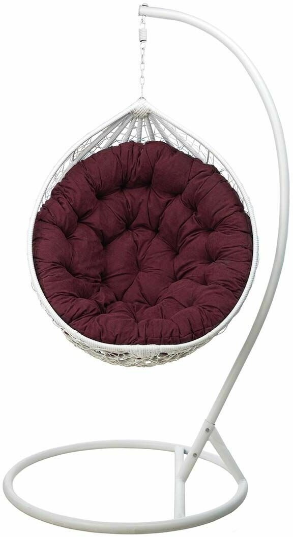 Подушка круглая Тина для подвесного кресла сиденье на качели - фотография № 7