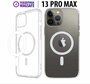 Чехол для iPhone 13 ProMax MagSafe / Айфон 13 ПроМакс Магсейф / Силиконовый / Прозрачный / Premium