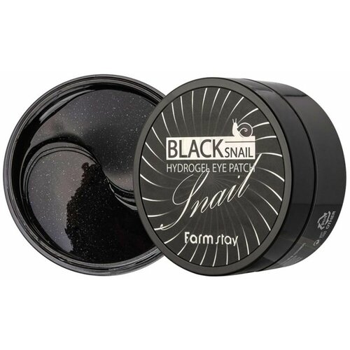 FARM STAY Гидрогелевые патчи для глаз Black Snail Hydrogel Eye Patch farm stay гидрогелевые патчи для глаз black snail hydrogel eye patch